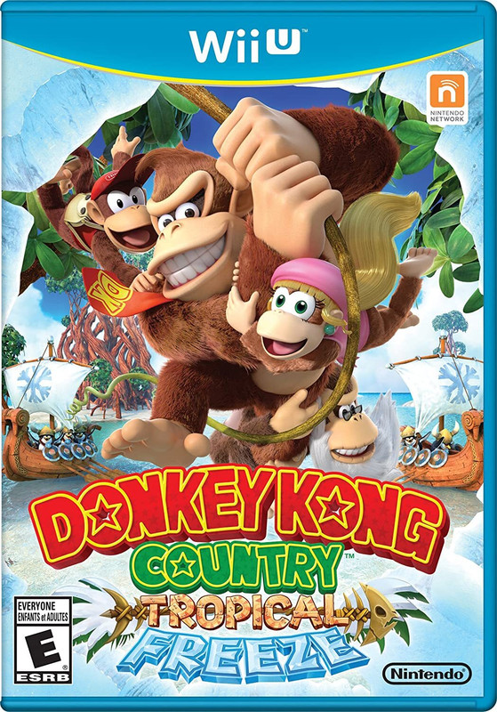 Donkey Kong Country Tropical Freeze (Nintendo Wii U) PAL (standard)(BluRay, for PS Vita)