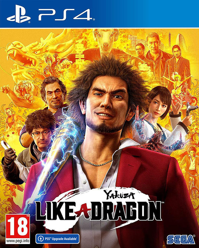 Yakuza Like A Dragon (Free PS5 Upgrade) (Standard)(Single-player, for PS4)