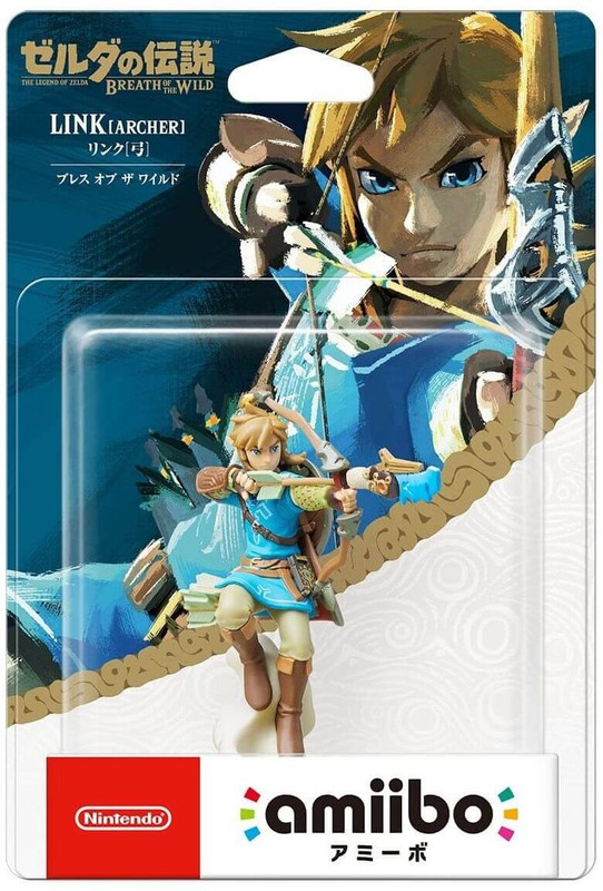 NINTENDO AMIIBO - LINK ARCHER ( THE LEGEND OF ZELDA : BREATH OF THE WILD ) (STANDARD)(PHYSICAL, for Switch)