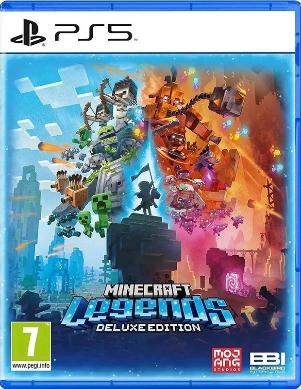 Minecraft legends (Deluxe Edition)(Single Player, Multi User, for PS5, VR Compatible)