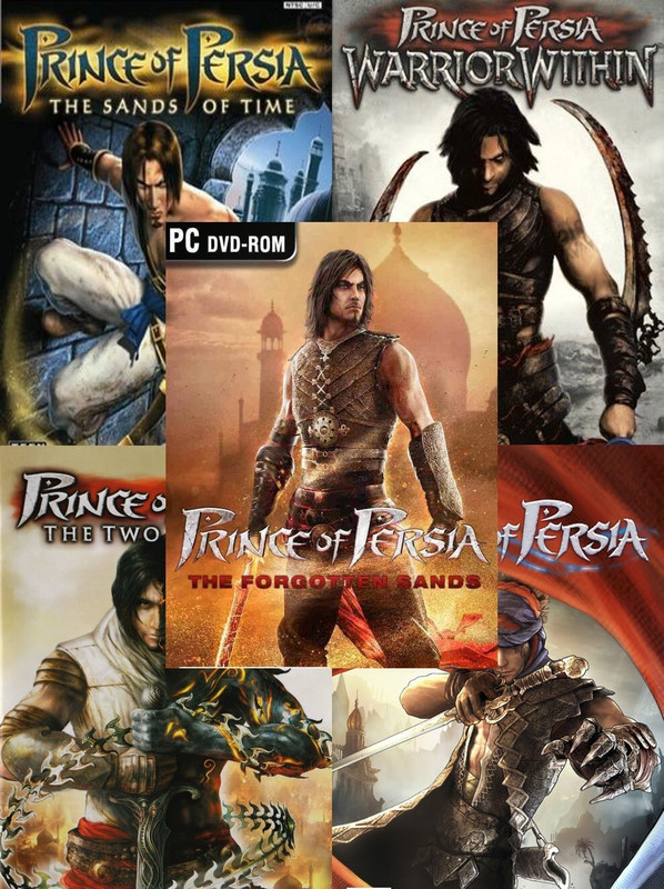 Prince of Persia Top 5 Full Game Combo (Offline Only) (Regular)(Action Adventure, for PC)