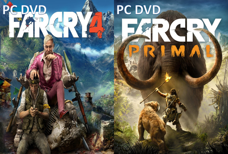 Farcry 4 and Farcry Primal Top Two Game (Offline Only) (Regular)(Action Adventure, for PC)