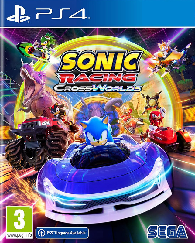 Sonic Racing Cross Worlds (2025)(Action-Adventure, for PS4)