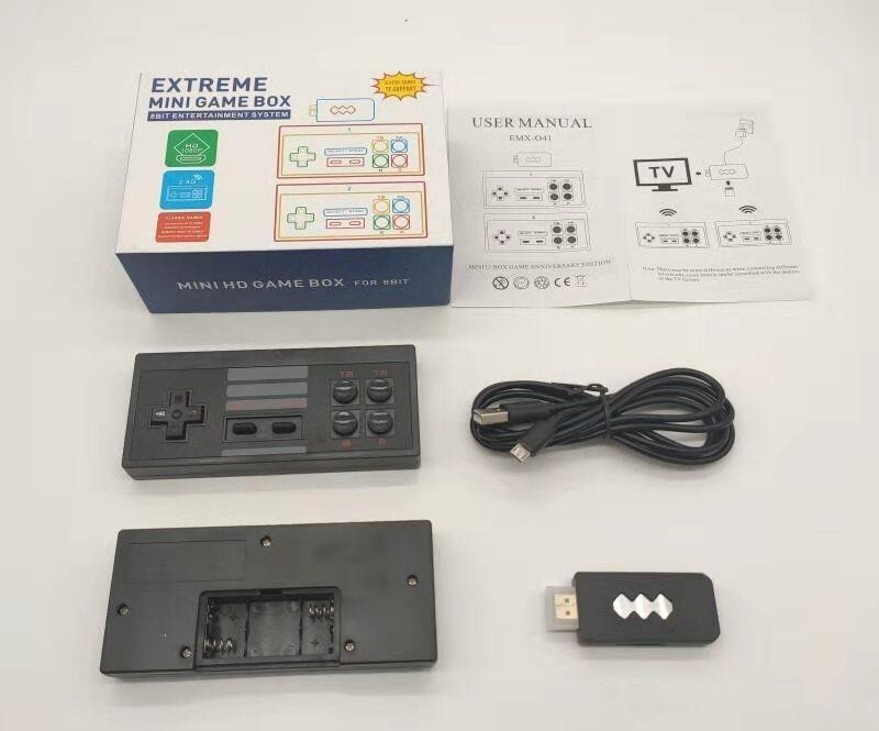 Latest Wireless Handheld Gaming Box-Extreme Mini Game Box (620 Games) 1 GB Limited Edition(Code in the Box - for PC)
