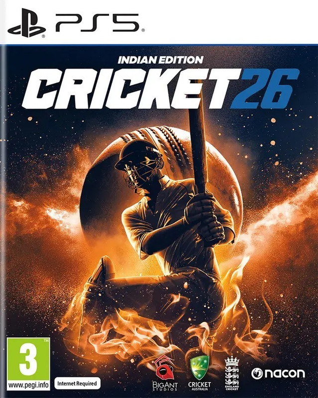 PS5 Cricket 26 | ps5 playstation games Blu-ray Disc | PS5 Sports Game | Cricket 26 Ps5 4K Graphics | ps 5 Games CD | Realistic Gameplay | Career Mode | Best Value PS5 Game Collection | PlayStation 5 Games | PlayStation Games PS5(for PS5, VR Compatible)