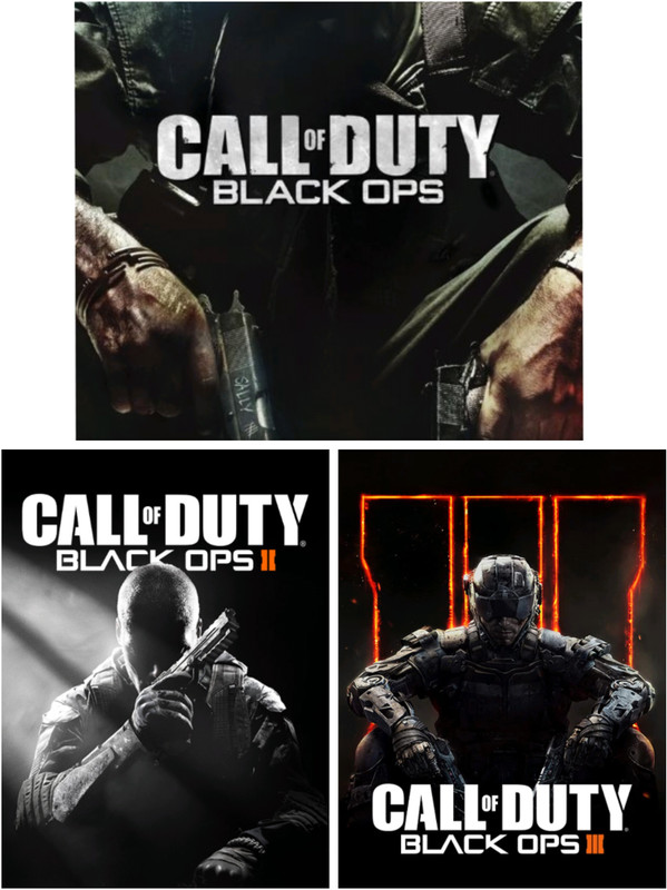 Call of duty black ops 3in1 Combo PC GAMES (offline only) Full Game CompleteGame Complete Edition(Code in the Box - for PC)