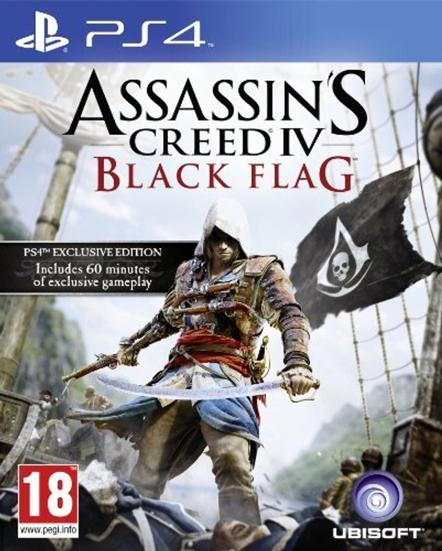Assassin’s Creed IV : Black Flag (PS4) (STANDARD)(PHYSICAL, for PS Vita)