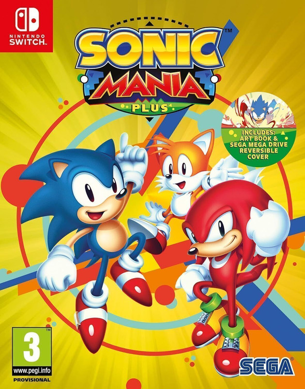 Sonic Mania Plus Nintendo Switch CD | Classic Retro Platformer Game | Best Nintendo Switch Games for All Ages | High Performance Sonic Mania Plus Nintendo Switch Cartridge | Must-Have Nintendo Games Collection | Smooth Controls | Collector’s Edition Physical Game Card (Sonic Mania Plus Edition)(for