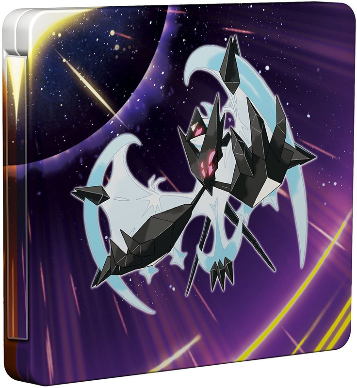 POKEMON ULTRA MOON Fan Edition Steelbook RARE LIMITED Steelcase for 3DS ( NO GAME ONLY STEELBOOK ) (STEELBOOK)(PHYSICAL, for PS Vita)