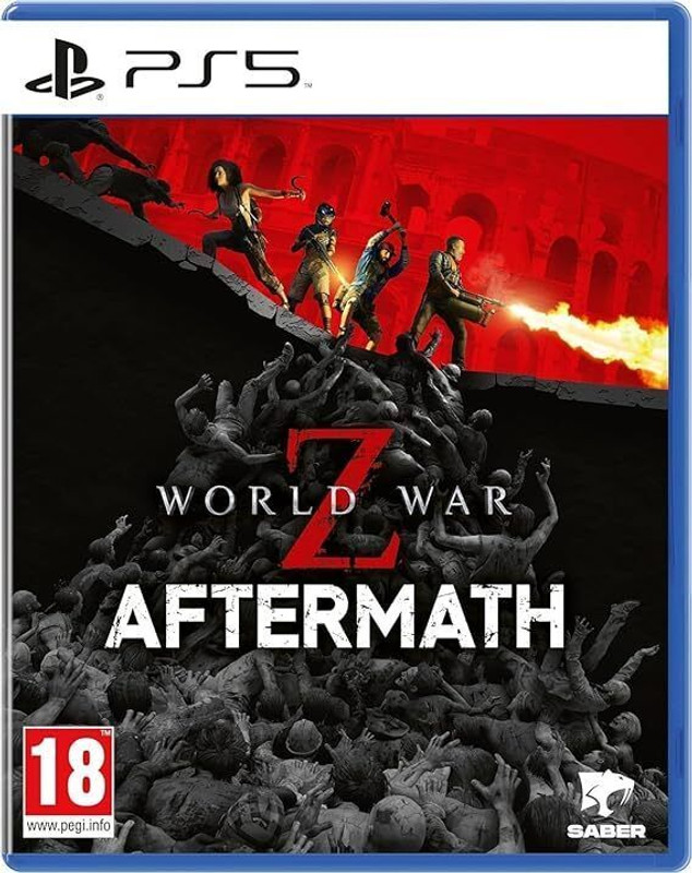 World War Z Aftermath PS5 Game CD | PS5 World War Z Aftermath Game | PlayStation 5 Games CD | PS5 Games Collection | PS5 PlayStation Games | Best PS5 Game for Action & Co-op | Durable Disc Edition | Smooth Gameplay | High Performance PlayStation Games PS5 | Premium Choice PS Game(for PS5, VR Compati