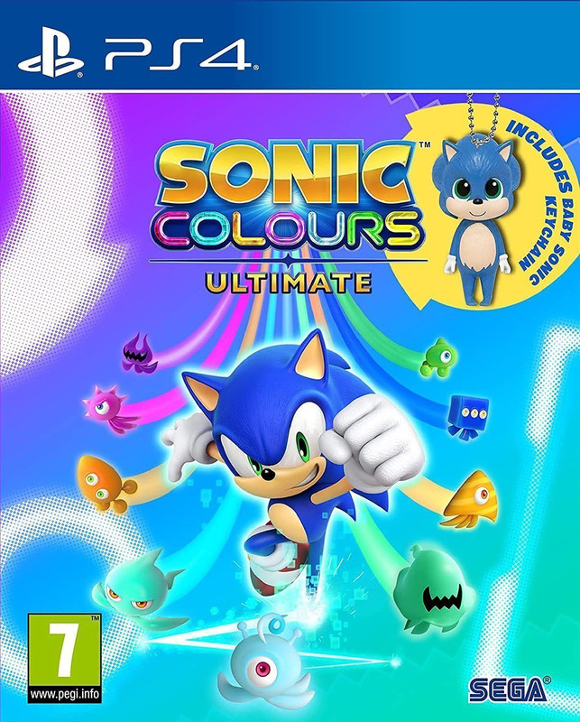 Sonic Colours Ultimate (Includes Baby Sonic Keychain) (PS4) (Standard)(for PS4, VR Compatible)