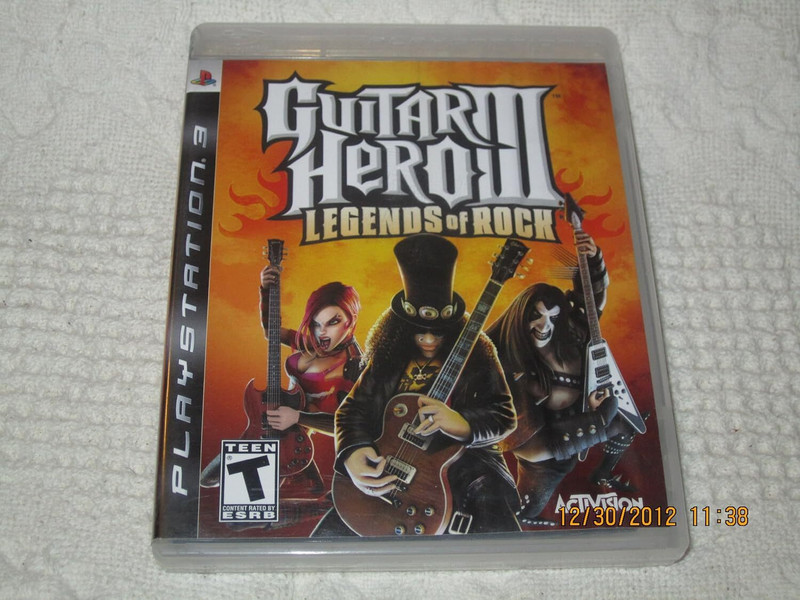 Guitar Hero III : Legends of Rock (PS3) (STANDARD)(PHYSICAL, for PS3)