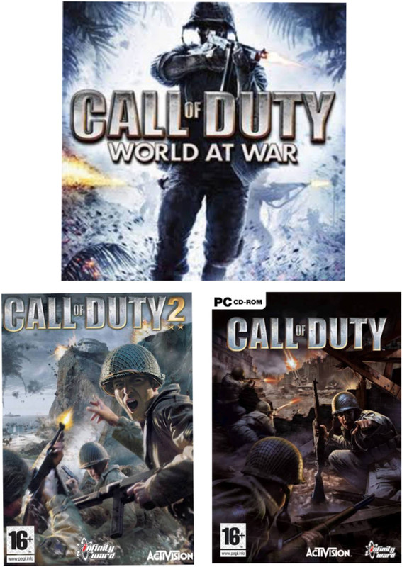 CALL OF DUTY WORLD AT WAR COMBO Edition Pc Game Dvd (Offline only) Complete Games [dvd_rom] (Complete Edition)(for PC)