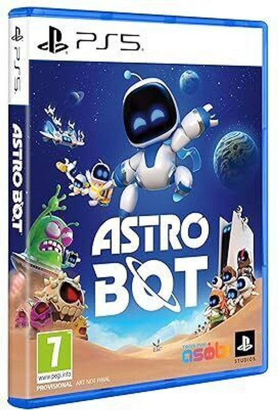 Astro Bot PS5 Game CD | PlayStation 5 Games Exclusive Adventure | Immersive 3D Platformer with DualSense Haptic Feedback PS 5 Games | Ps5 Game Collection Over 50 Exciting Levels | Best PS5 Games for All Ages | High-Performance Graphics & Smooth Gameplay(for PS5, VR Compatible)