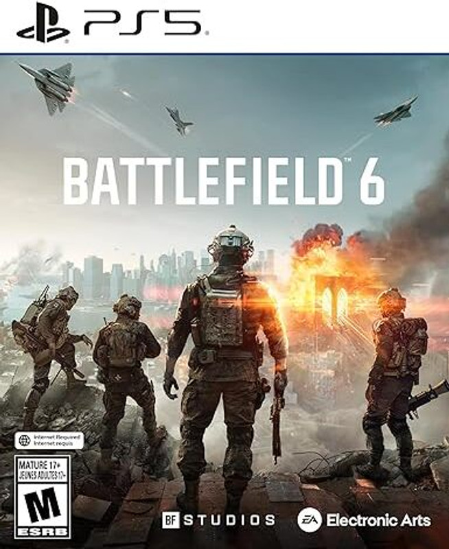 Battlefield 6 Standard Edition PS5 | battlefield 6 ps5 | Premium Action Shooting Game | PS5 PlayStation Games | playstation 5 games | Physical ps5 game cd | Best Graphics, High Performance, Smooth Controls | Top War Game for Gamers(for PS5, VR Compatible)