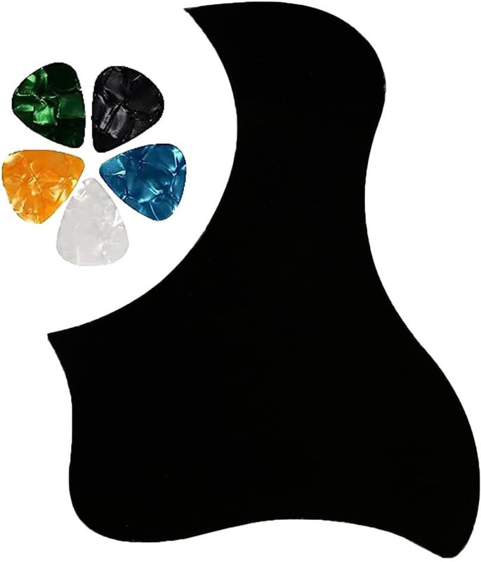 BoomBox Acoustic Guitar Pick Guard(black)