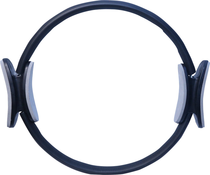 USI UNIVERSAL Pilates Ring, PLR Fitness Circle for Weight Loss, Workouts, 15" Fitness Circle Pilates Ring(Black)