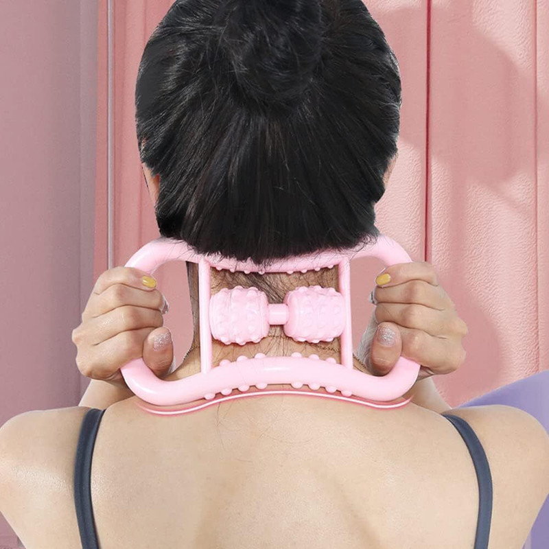 Shopeleven Yoga Ring Pilates Sport Fitness Exercise Magic Circle Training Tool Pilates Ring(Pink)