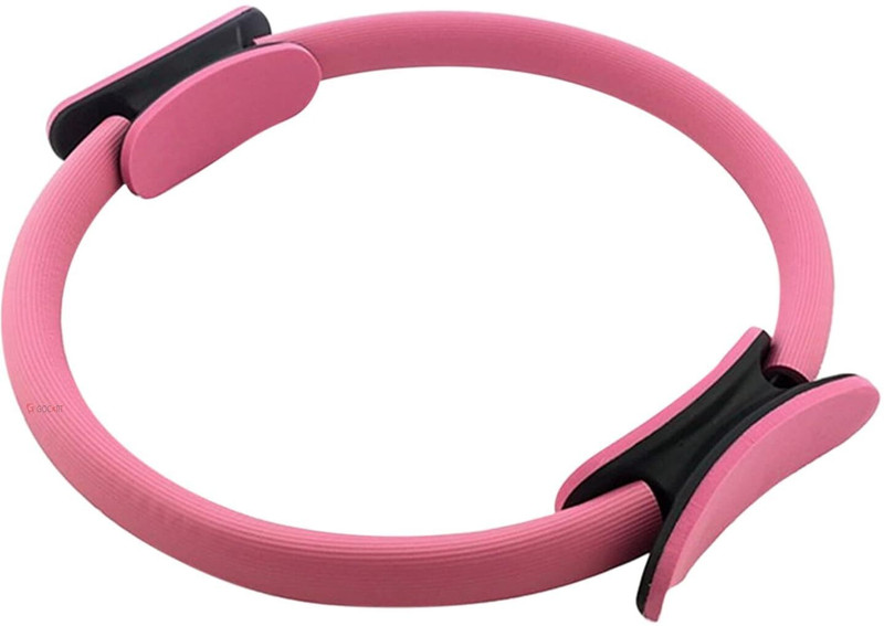 DHVYANT MART Dual Padded Handles Magic Circle Ring For Gym & Home Fitness Workout Pilates Ring(Pink)
