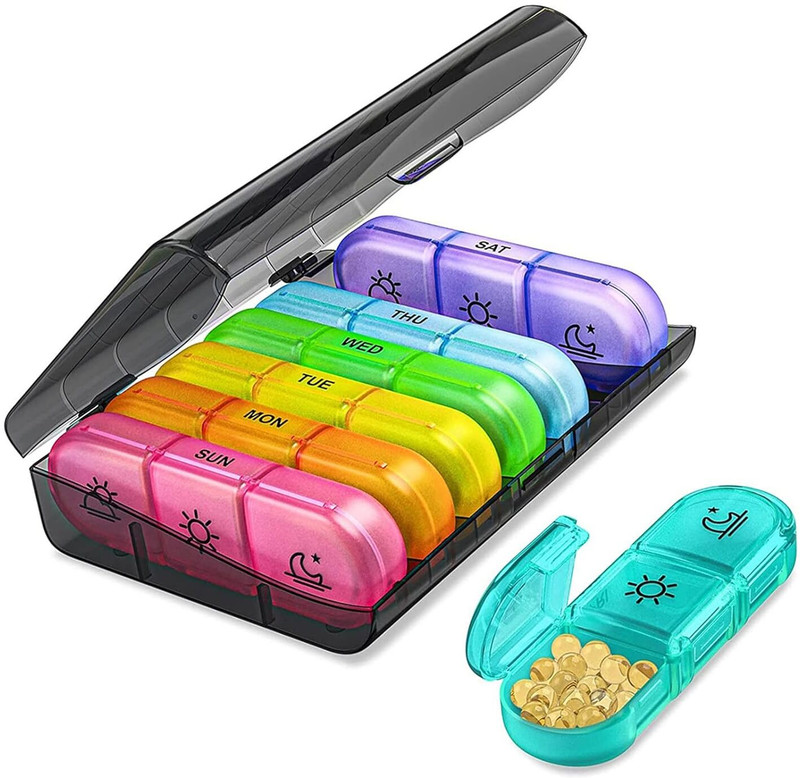 Perfect Pricee 7 days 3 Time Weekly Pill Box Pill Box(Multicolor)