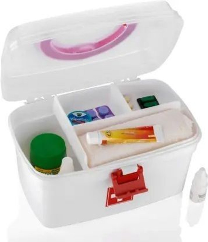 khodal 0 Multi-layer First Aid Kit Medicine Storage Box Pill Box(Multicolor)
