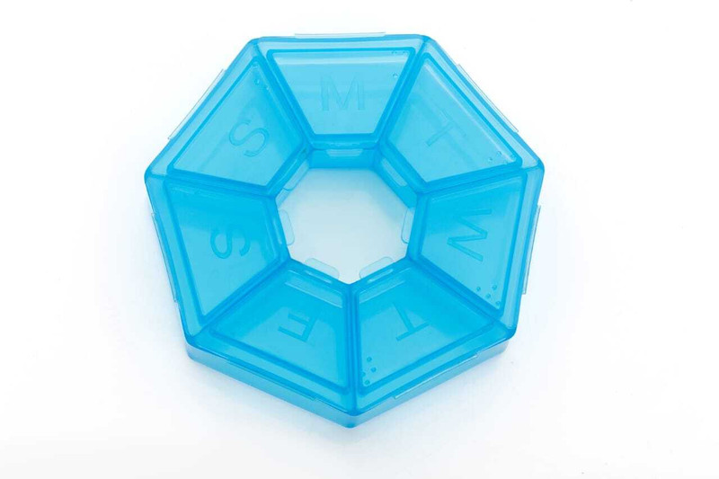 Pravi 7 Days Pill Box(Blue)