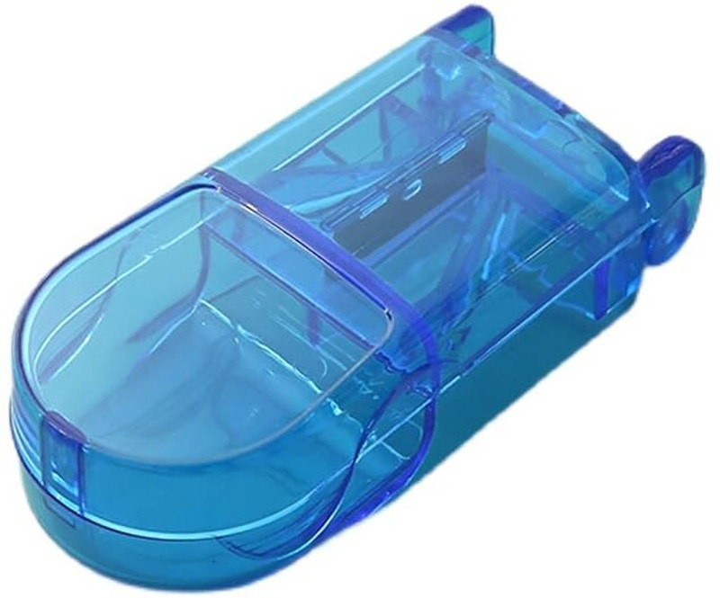 Madison Tablet Cutter Portable Plastic Pill Cutter Tablet Cutter Divider Medicine Organizer ABS High Grade(Purple)
