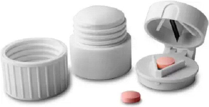Worricow Medicine Cutter Manual Press(Multicolor)