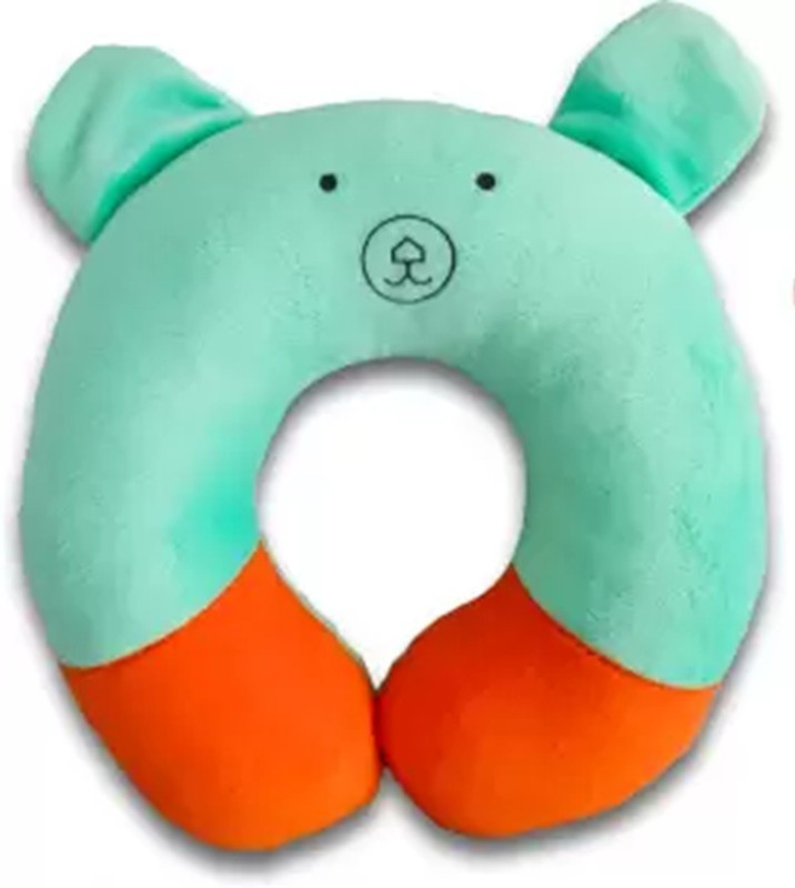 Omsurajiya Cotton Baby Pillow Pack of 1 Smiley Comfort(Green)