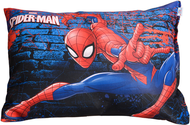 Heart Home Microfibre Baby Pillow Pack of 1 Toons & Characters Pillow(Navy Blue)