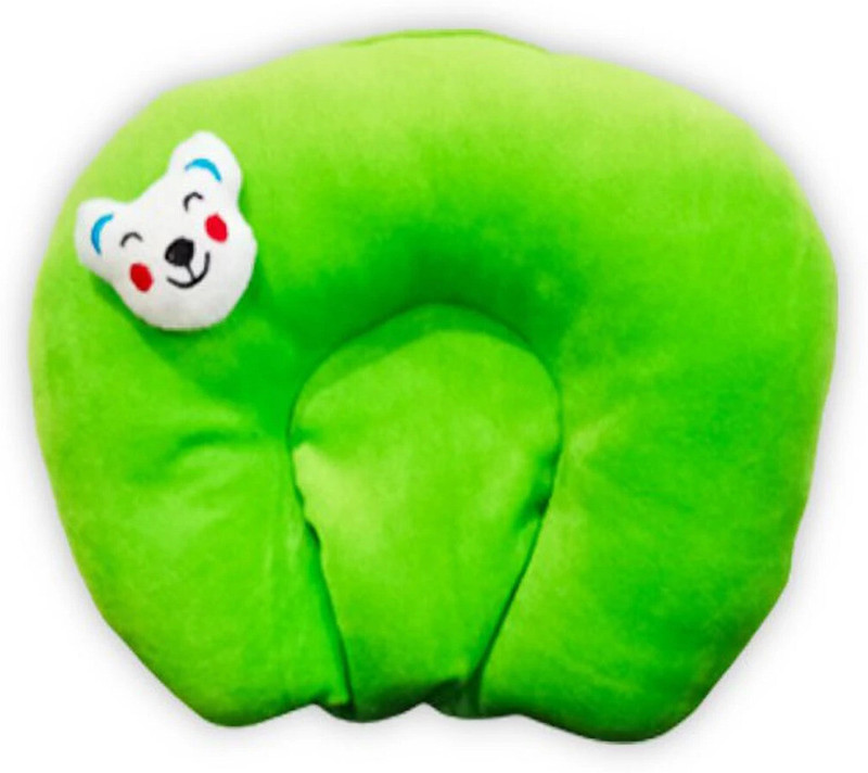 Chinmay Kids Mustard Seeds Baby Pillow Pack of 1 Toons & Characters(Green)