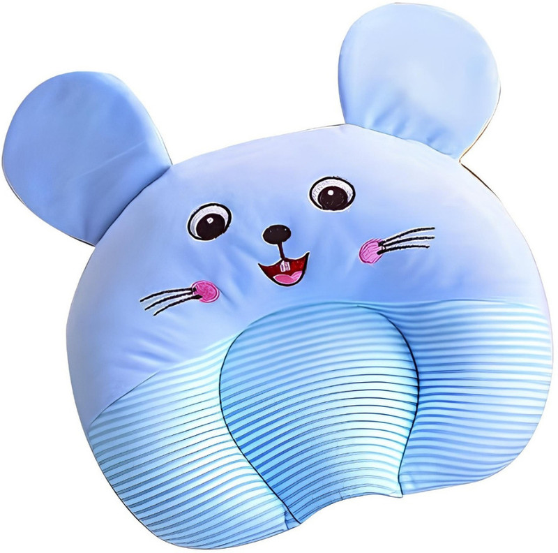 Tynitoo Mustard Seeds Baby Pillow Pack of 1 Nature Baby(Sky Blue)