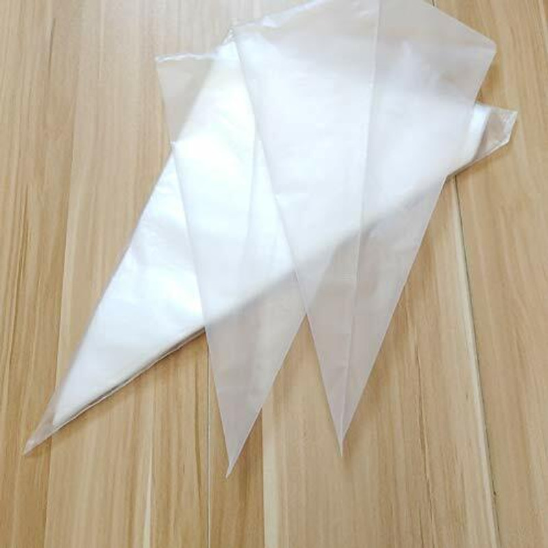 Royals Disposable Icing/Piping Bags for Cake/Pastry/Cupcake Decorating, Small, Transparent (Pack of 100 pcs) Disposable Piping Bag(Pack of 100)