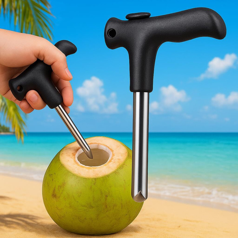 ASHTAAPAD Coconut Opener 1 Olive Pitter(Handheld)