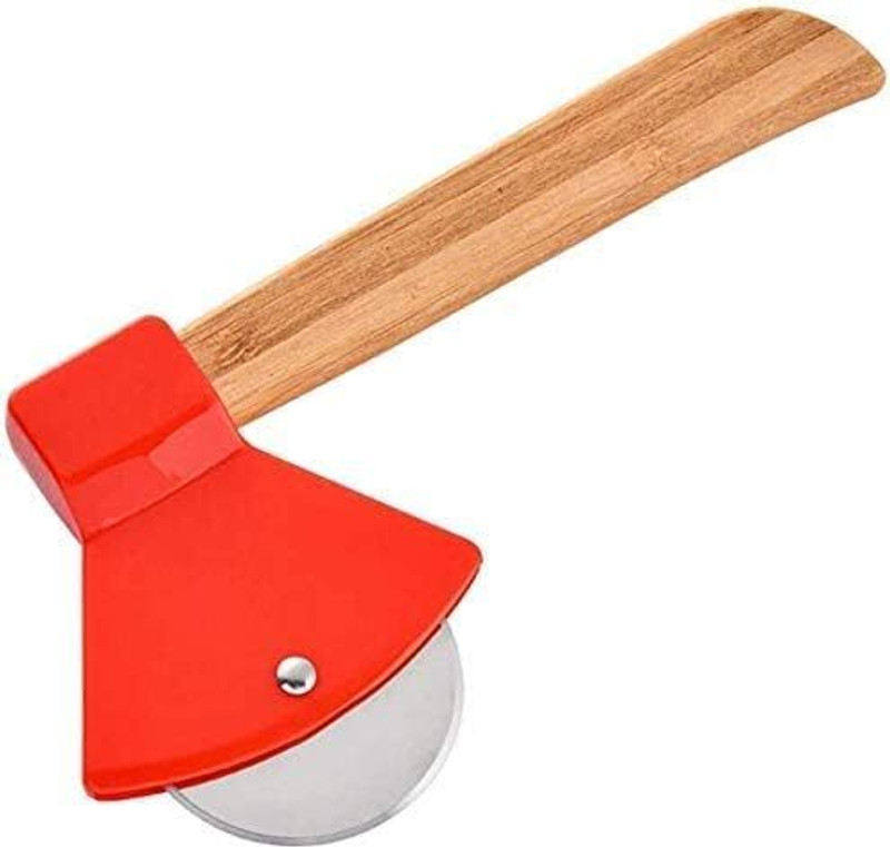 PILUENTERPRISE AXE Pizz Cutter Wheel Pizza Cutter(Stainless Steel)