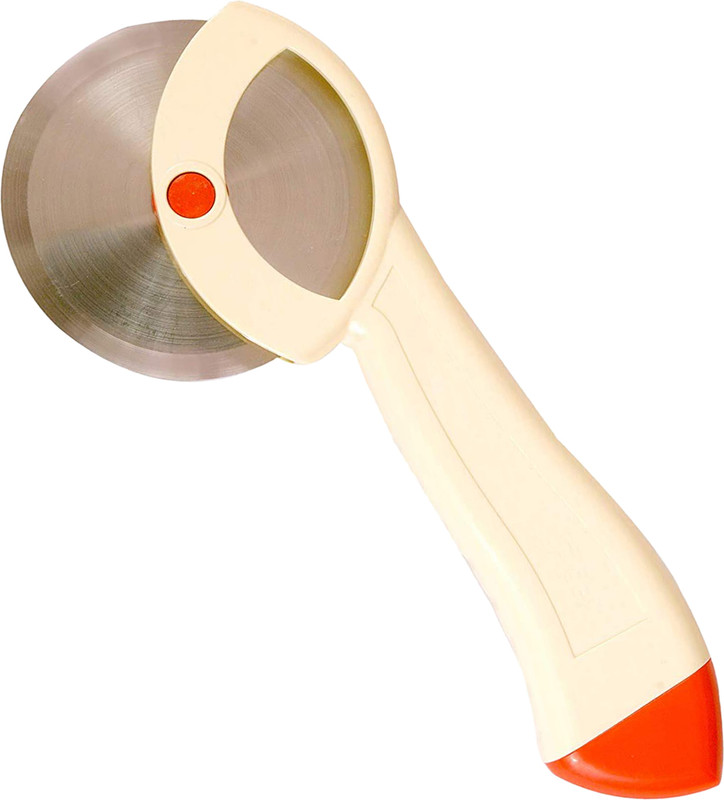 KUBER INDUSTRIES Wheel Pizza Cutter(Stainless Steel)