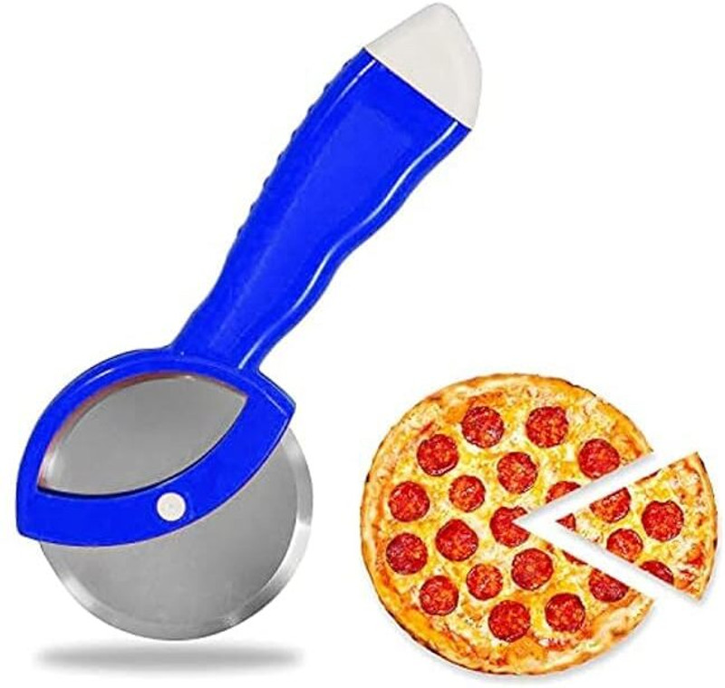 BHADANI SALES Pizza Cutter with Stainless Steel Blade Wheel Pizza Cutter(Stainless Steel)