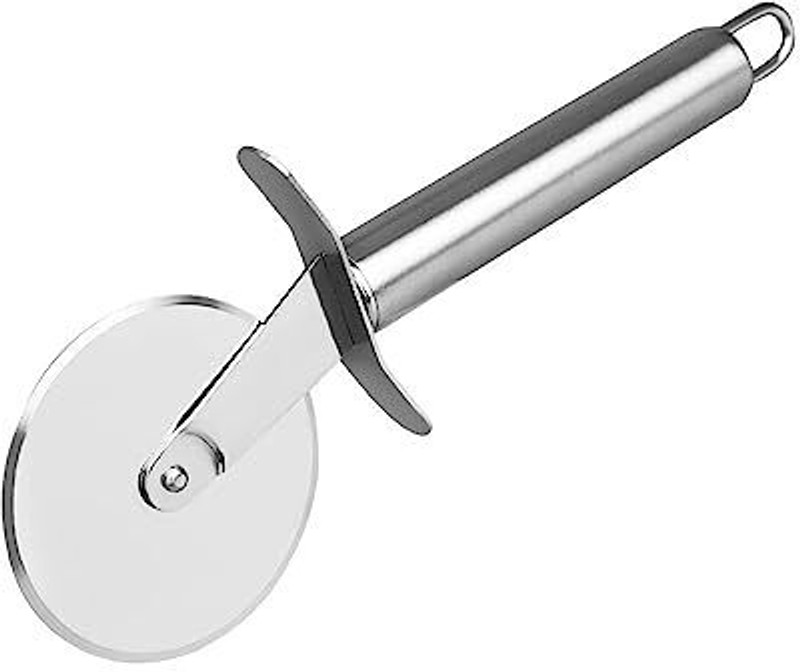 AFFODYL Stainless Steel Pizza Cutter/Pizza Slicer/Pastry Cutter Wheel Pizza Cutter(Stainless Steel Pack of 1)