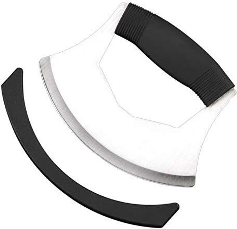 AMHORY Double Ended Pizza Cutter(Stainless Steel)