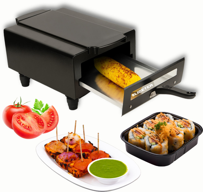 SLICETER Electric Tandoor for Indian Cooking | 1500W Power | Compact and Easy to Carry Electric Tandoor