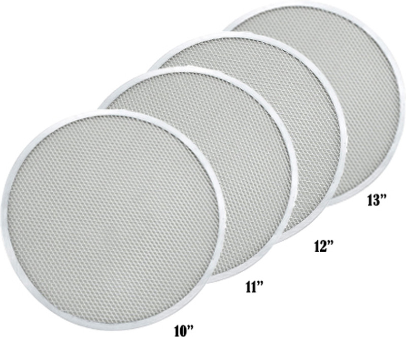 PAUL SONS 10-13 Inch Aluminum Pizza Screen Set Pizza Maker(Silver)