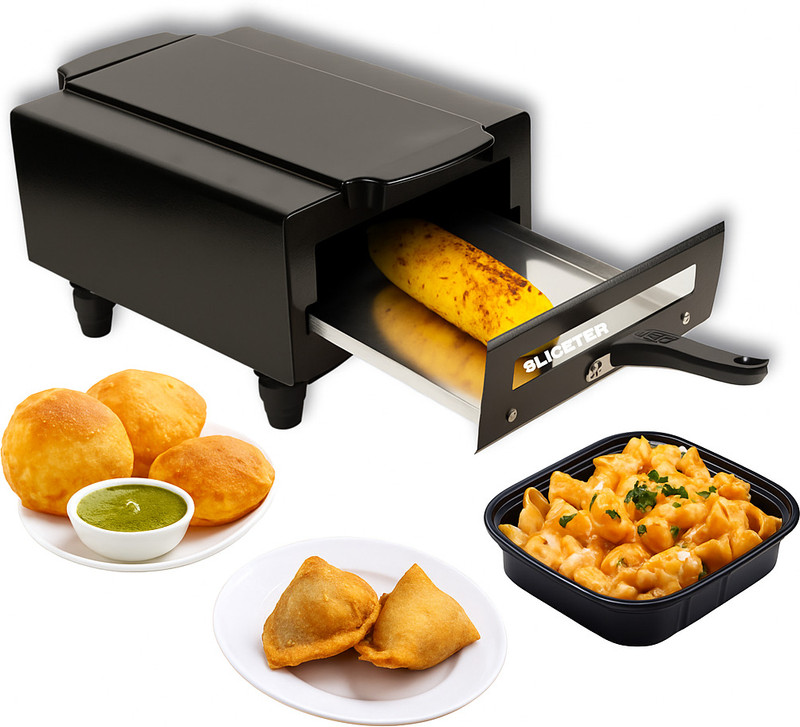 SLICETER Electric Tandoor for Home | 2200W Power | Lightweight, Compact and Portable Electric Tandoor