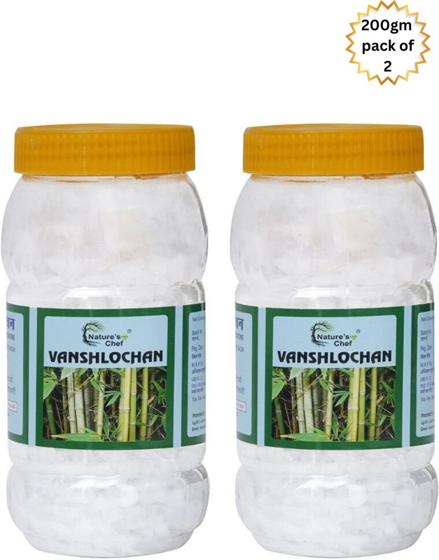 Nature's Chef Nature's Chef, Tabasheer, Banslochan, Bamboo Silica, Silica RAW For Better Bones Seed(800 g)