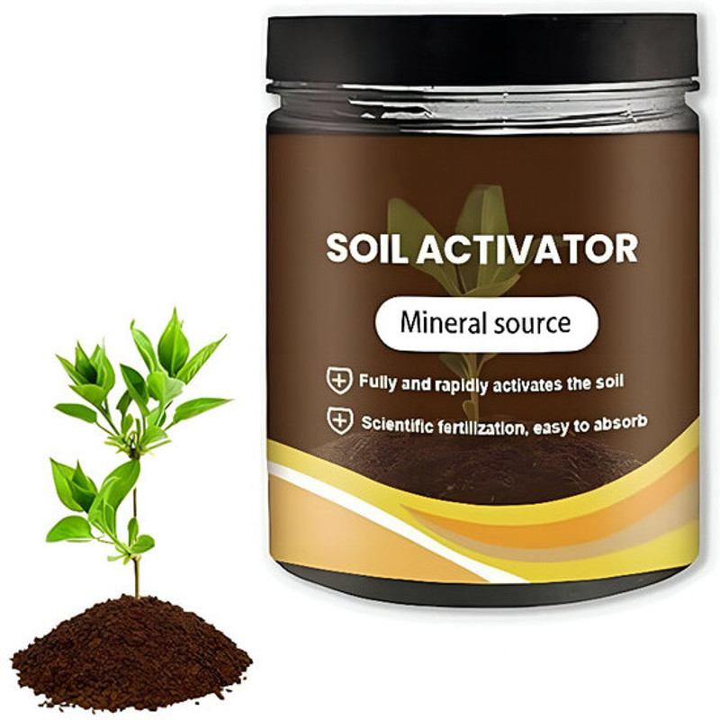 Lootzoo Soil Activator Organic Mineral Soil Enhancer for All Plants Plant Straightener(Pack of 1)