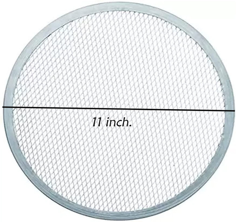 TIAARA Pizza Baking Mesh Screen Tray For Baking Pizza 11 Inch Pizza Tray(Microwave Safe)