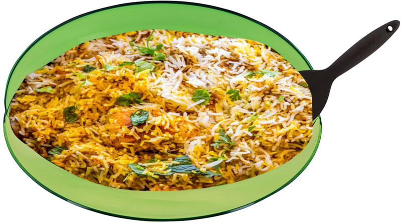 TUPPERWARE Butter Fly Rice Dish (Fruits, Sweets, Biriyani) With Rice Spoon, Dish Capacity 2000ml Tray(Pack of 2)