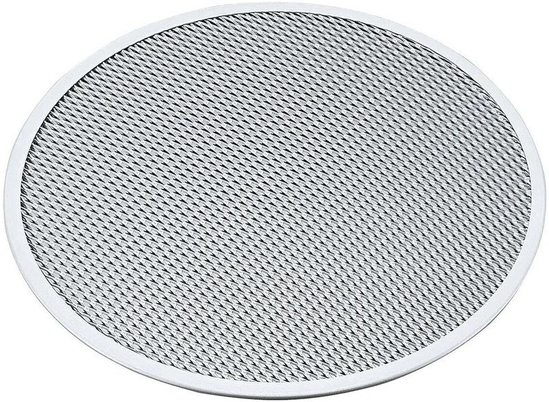 KitchenCarton 7 Inch Premium Aluminium Pizza Screen | Heavy-Duty Mesh for Crispy Crust Pizza Tray