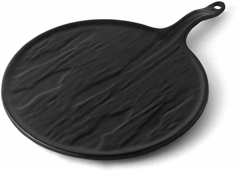 MDNSHO Mamine Pizza Bat Serving Pizza Platter Decorative Food Tray for Kitchen, Restaurant, Café, Party, Pack of 1 Pizza Tray