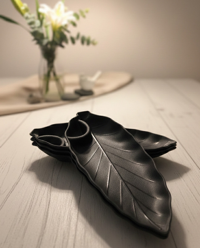 ParasDecoration Designer plastic serving platter Sizzler Tray(Pack of 6, Microwave Safe)