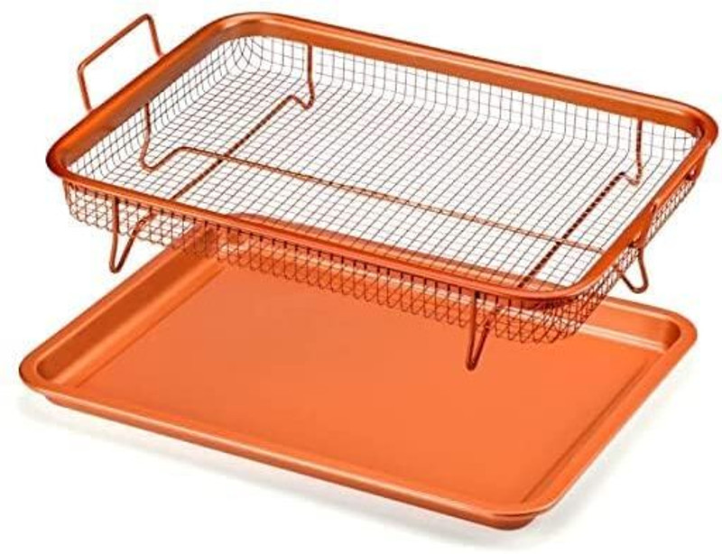 Agyvvt Copper Bread Basket(Gold)